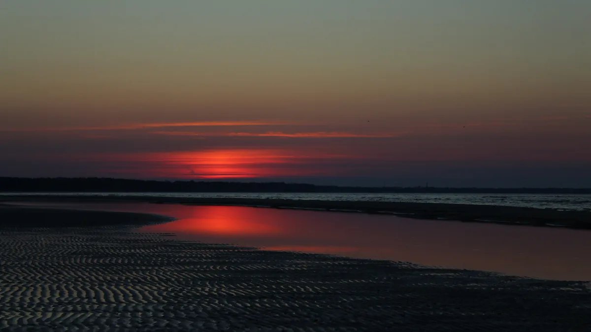 Kauguri-strand, Jūrmala, Baltic Sea Coast, Latvia