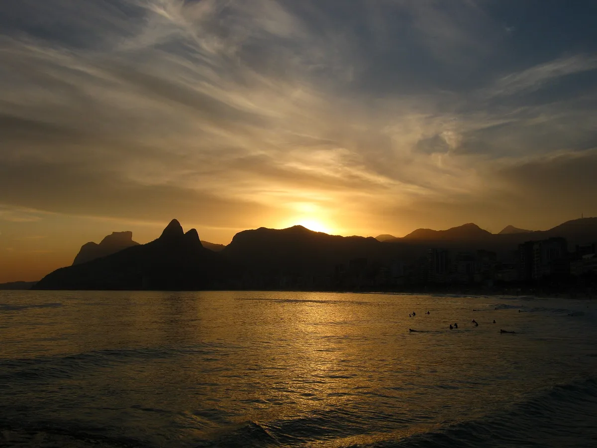 Arpoador Beach, Rio de Janeiro, Brazilian Atlantic, Brazil