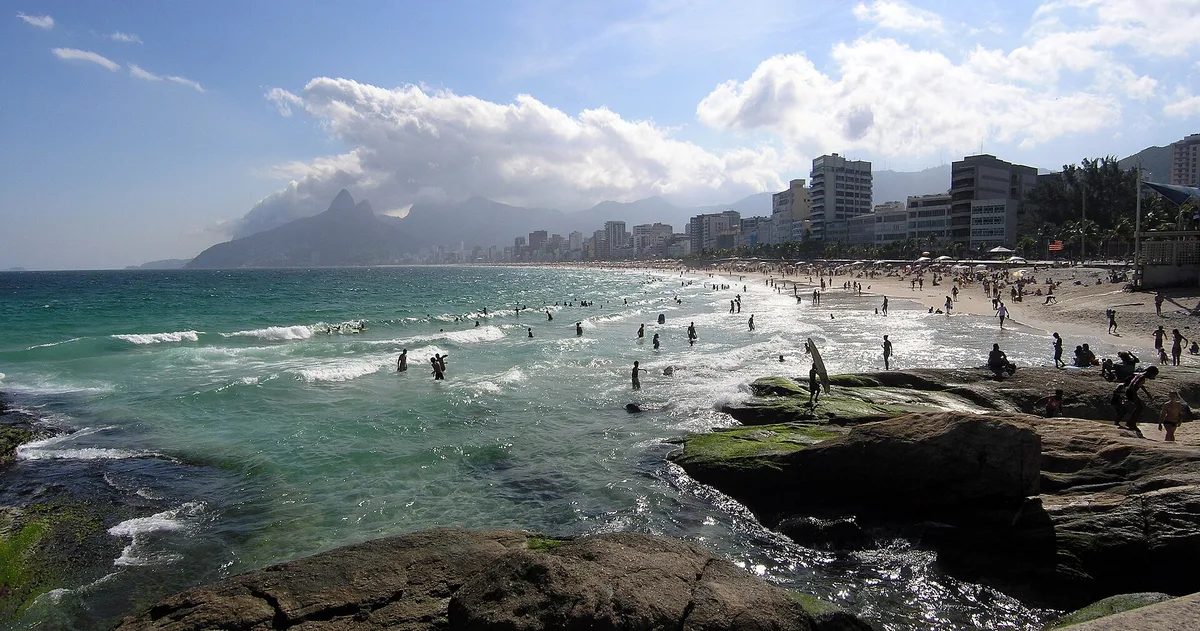 Arpoador Beach, Rio de Janeiro, Brazilian Atlantic, Brazil — 4