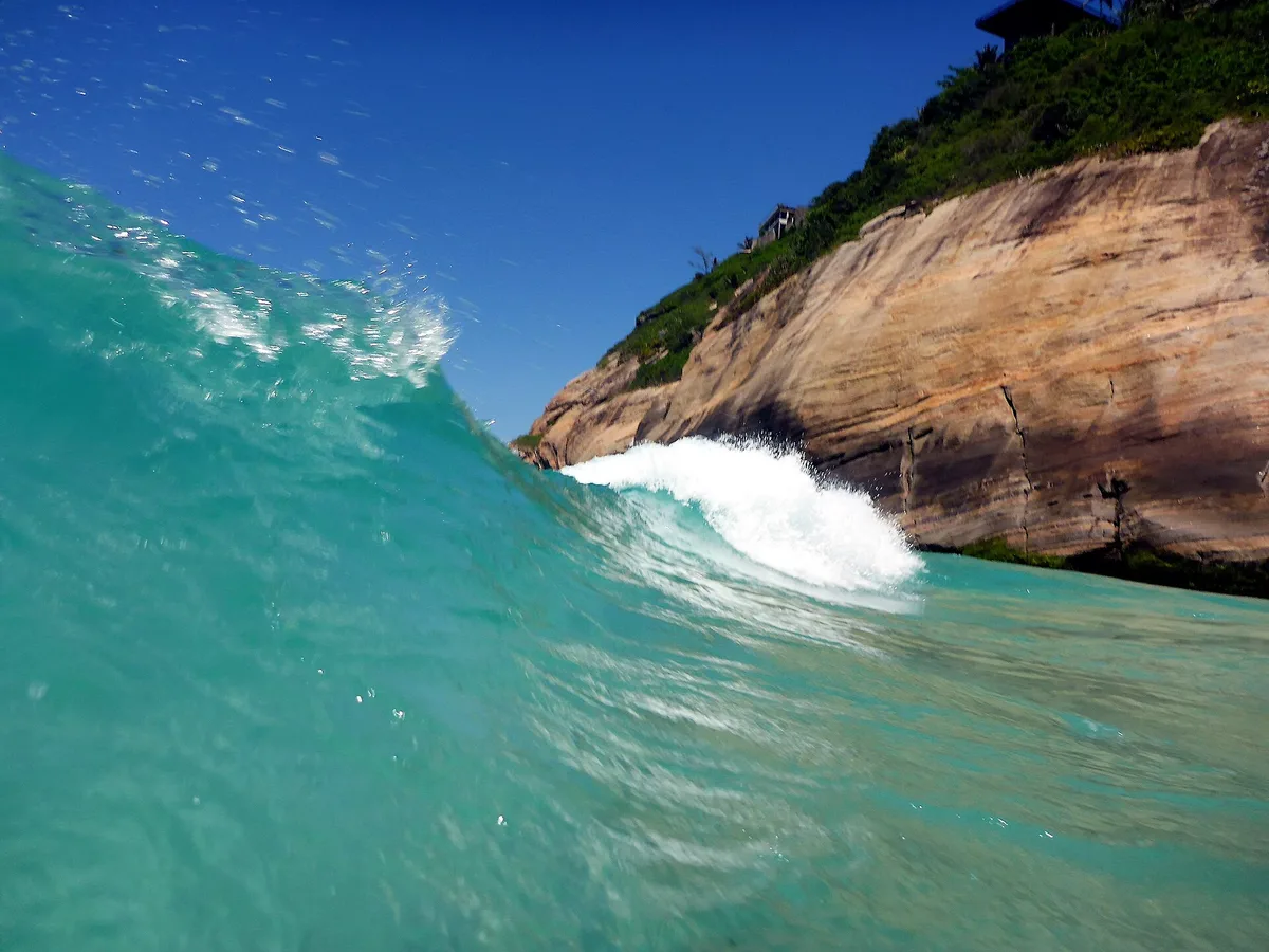 Playa de Joatinga, Joá, Brazilian Atlantic, Brasil — 3