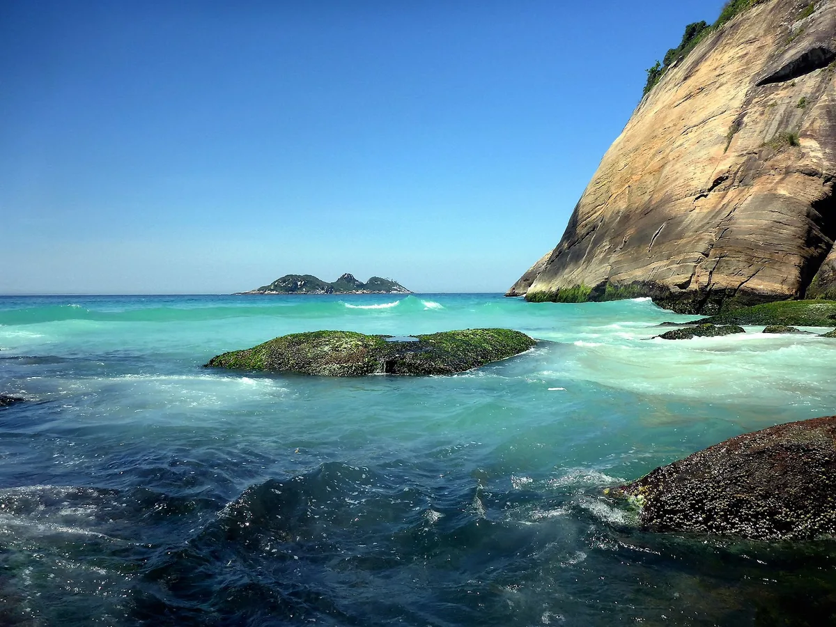Playa de Joatinga, Joá, Brazilian Atlantic, Brasil — 2