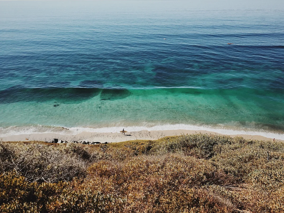 Moonlight State Beach, Encinitas, California Coast, United States — 5