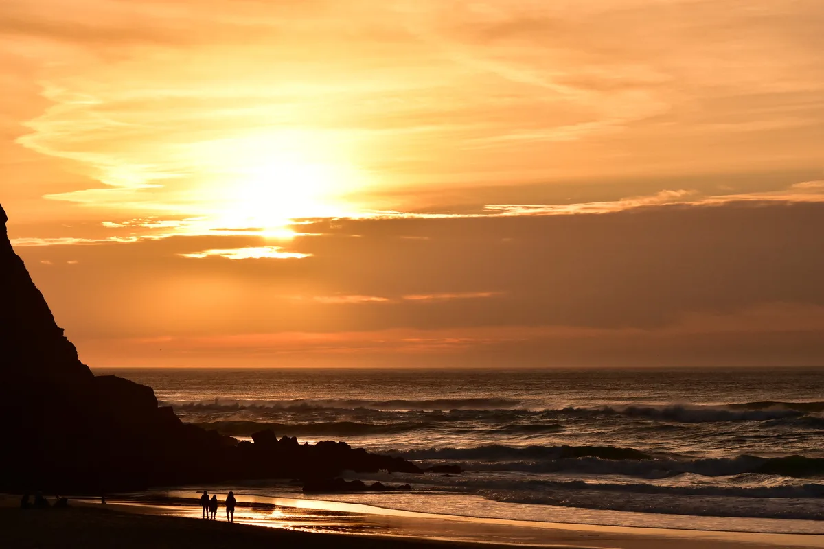 Grande do Rodízio-Strand, Sintra, Portuguese Atlantic, Portugal — 2