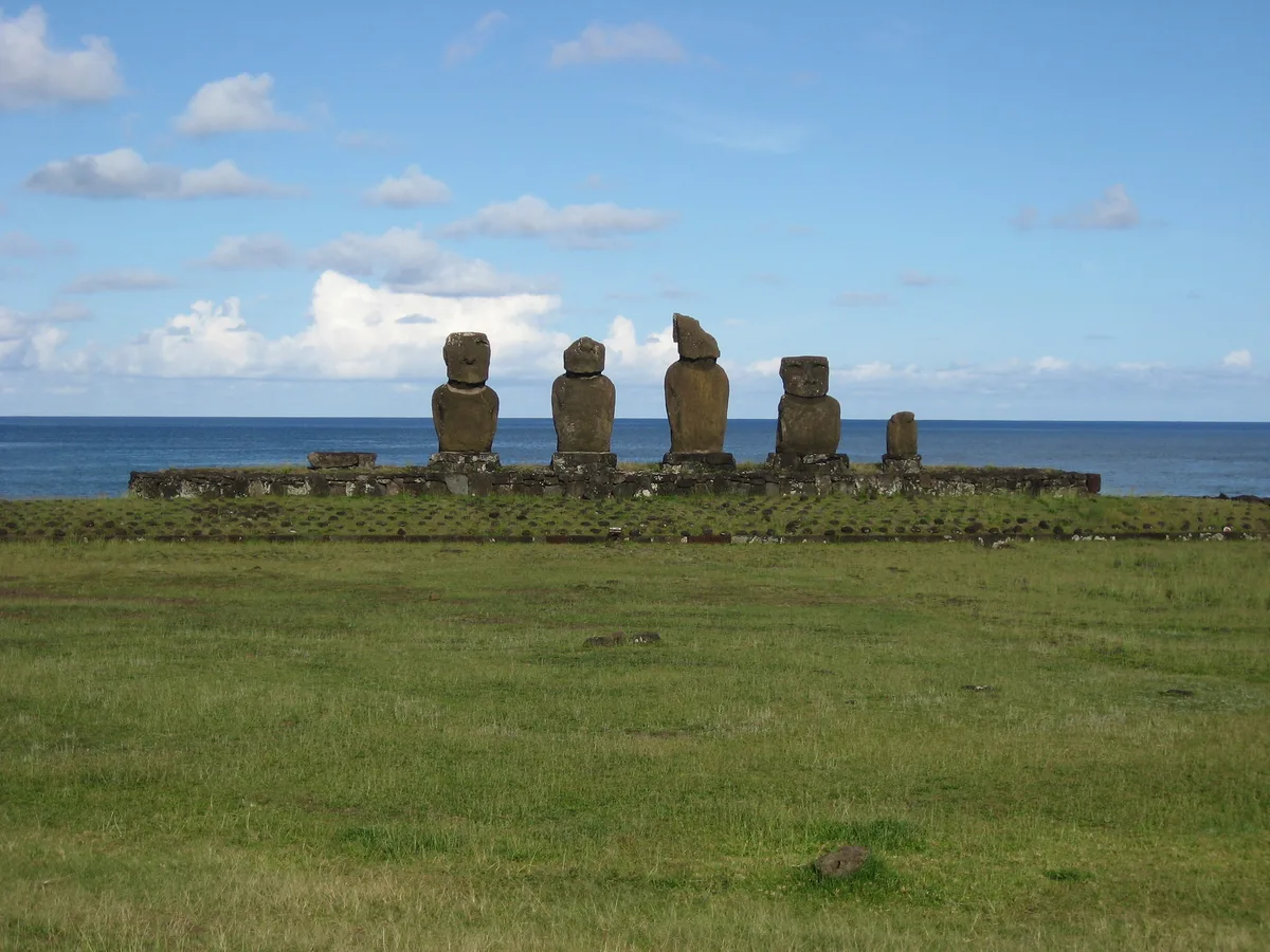 Hanga Kio'e Beach, Hanga Roa, Chilean Pacific, Chile