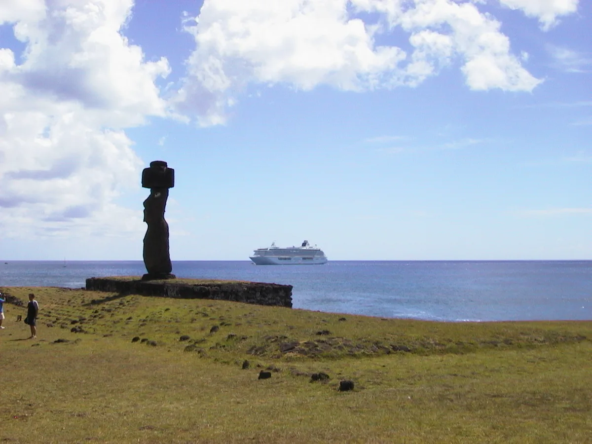 Hanga Kio'e Beach, Hanga Roa, Chilean Pacific, Chile — 6