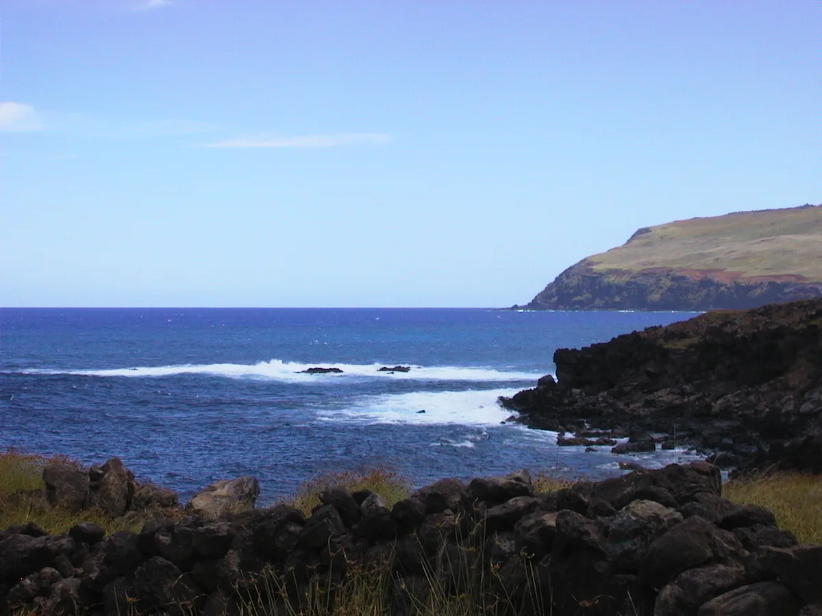 Hanga Kio'e Beach, Hanga Roa, Chilean Pacific, Chile — 5