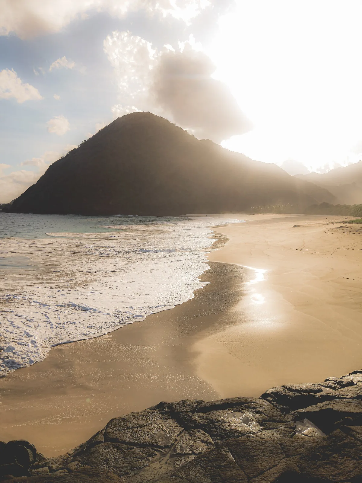 Selong Belanak Beach, Selong Belanak, Lesser Sunda Islands, Indonesia — 2