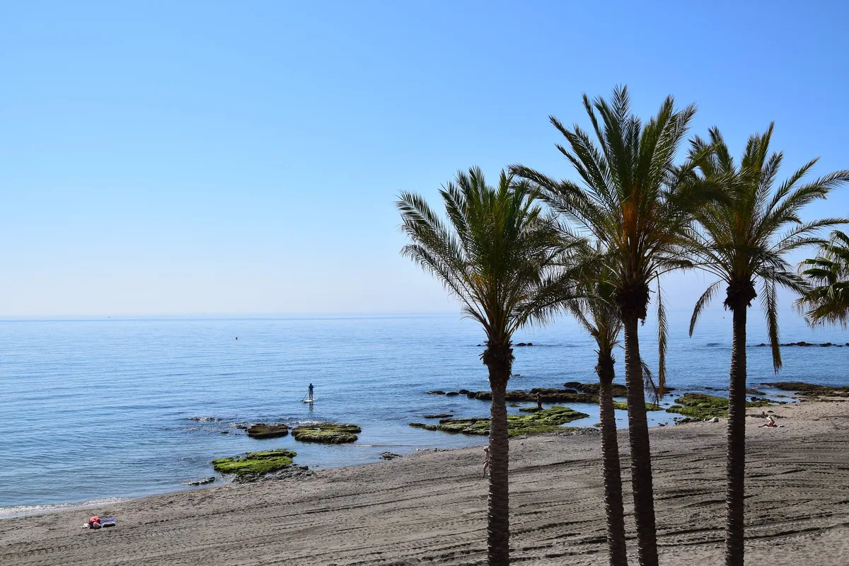 Spiaggia di Arroyo de la Miel, Benalmádena, Andalusia, Spagna — 3