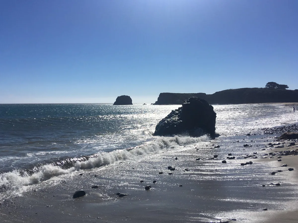 Spiaggia di Andrew Molera State Park, Big Sur, Monterey County, California Coast, Stati Uniti — 5