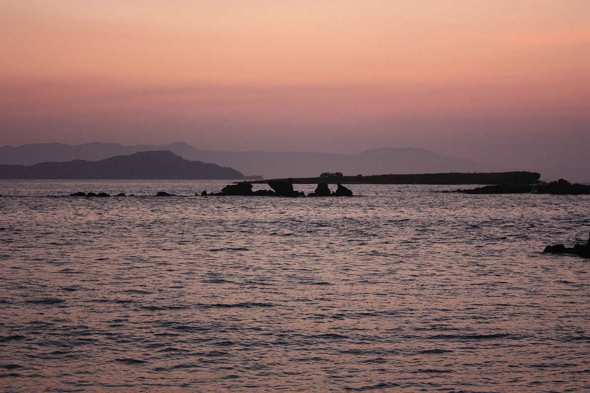 Spiaggia di Nea Chora, Chania, Crete, Grecia — 2