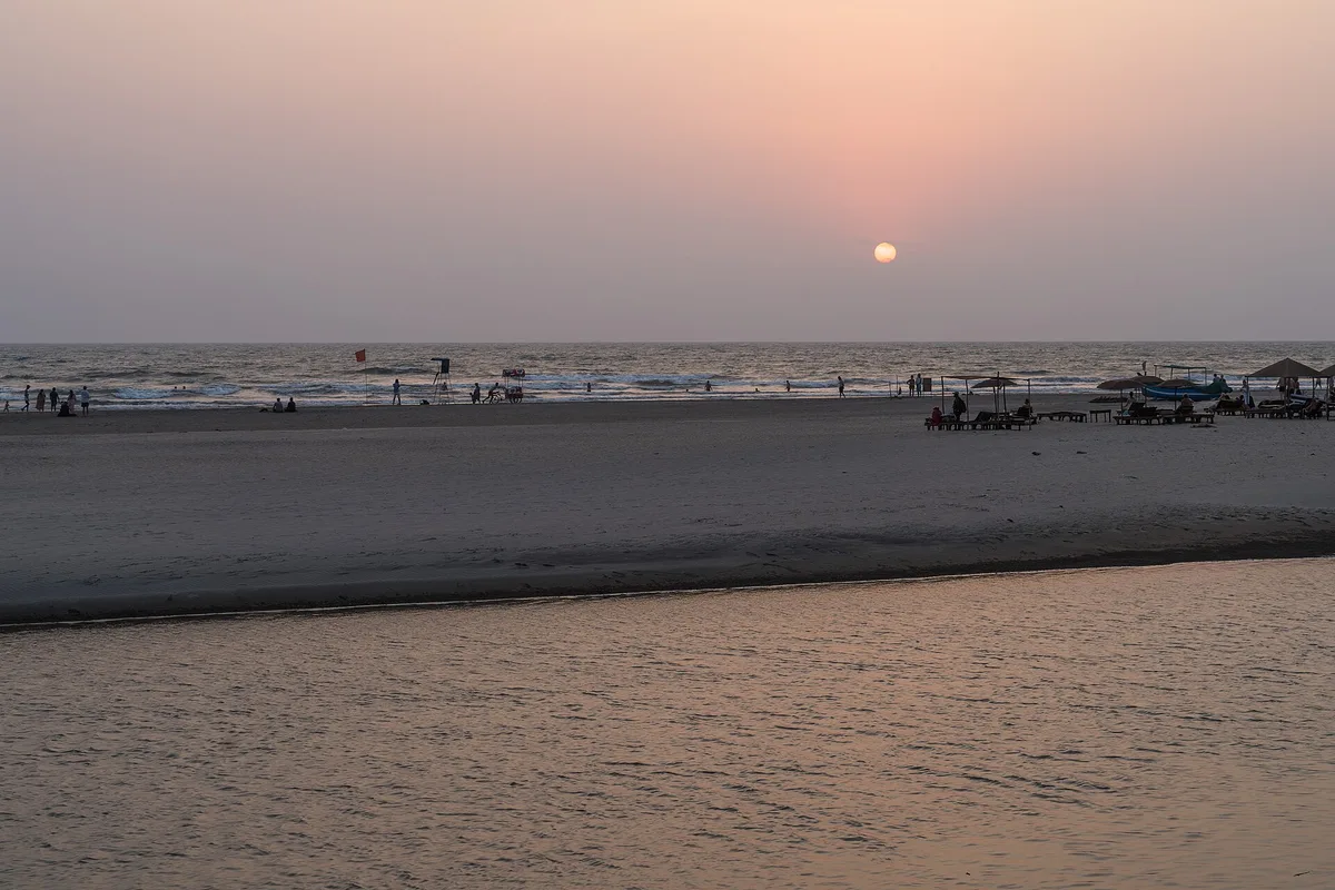 Mandrem Beach, Mandrem, Indian West Coast, India