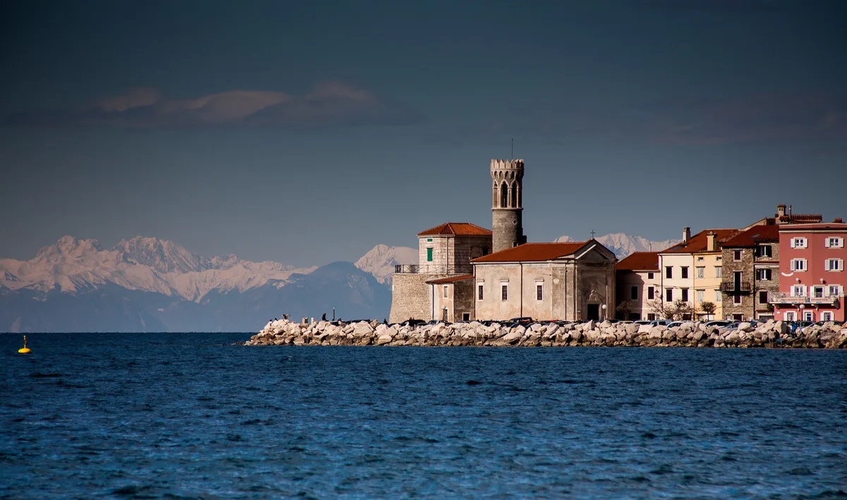 Bernardin Beach, Piran, Slovenian Riviera, Slovenia — 6
