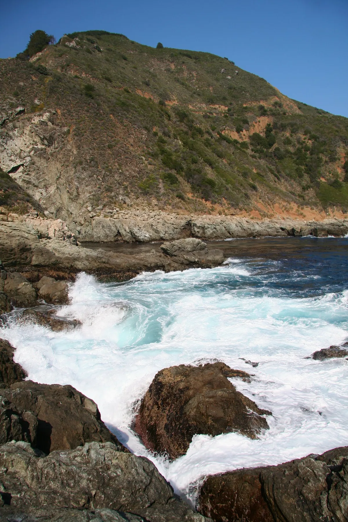 Spiaggia di Partington Cove, Big Sur, Monterey County, California Coast, Stati Uniti — 3