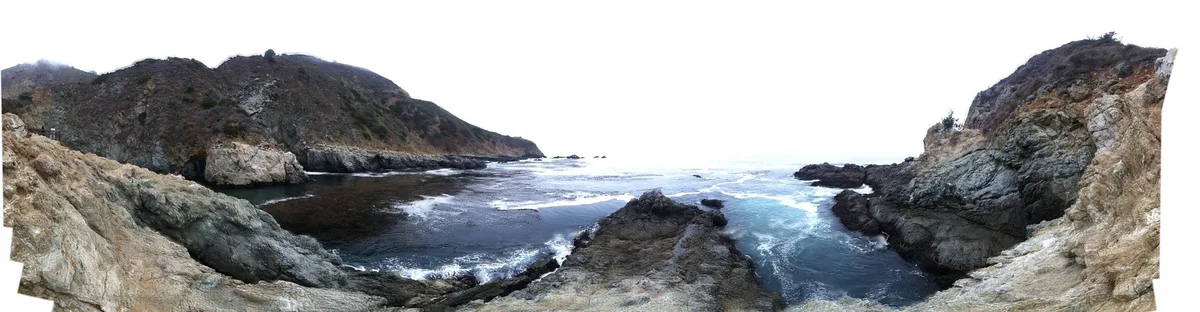 Spiaggia di Partington Cove, Big Sur, Monterey County, California Coast, Stati Uniti