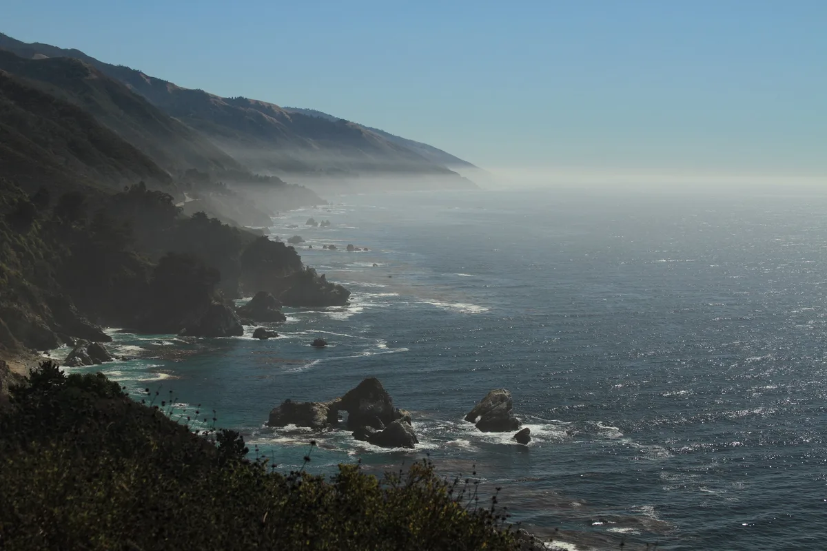 Spiaggia di Partington Cove, Big Sur, Monterey County, California Coast, Stati Uniti — 2