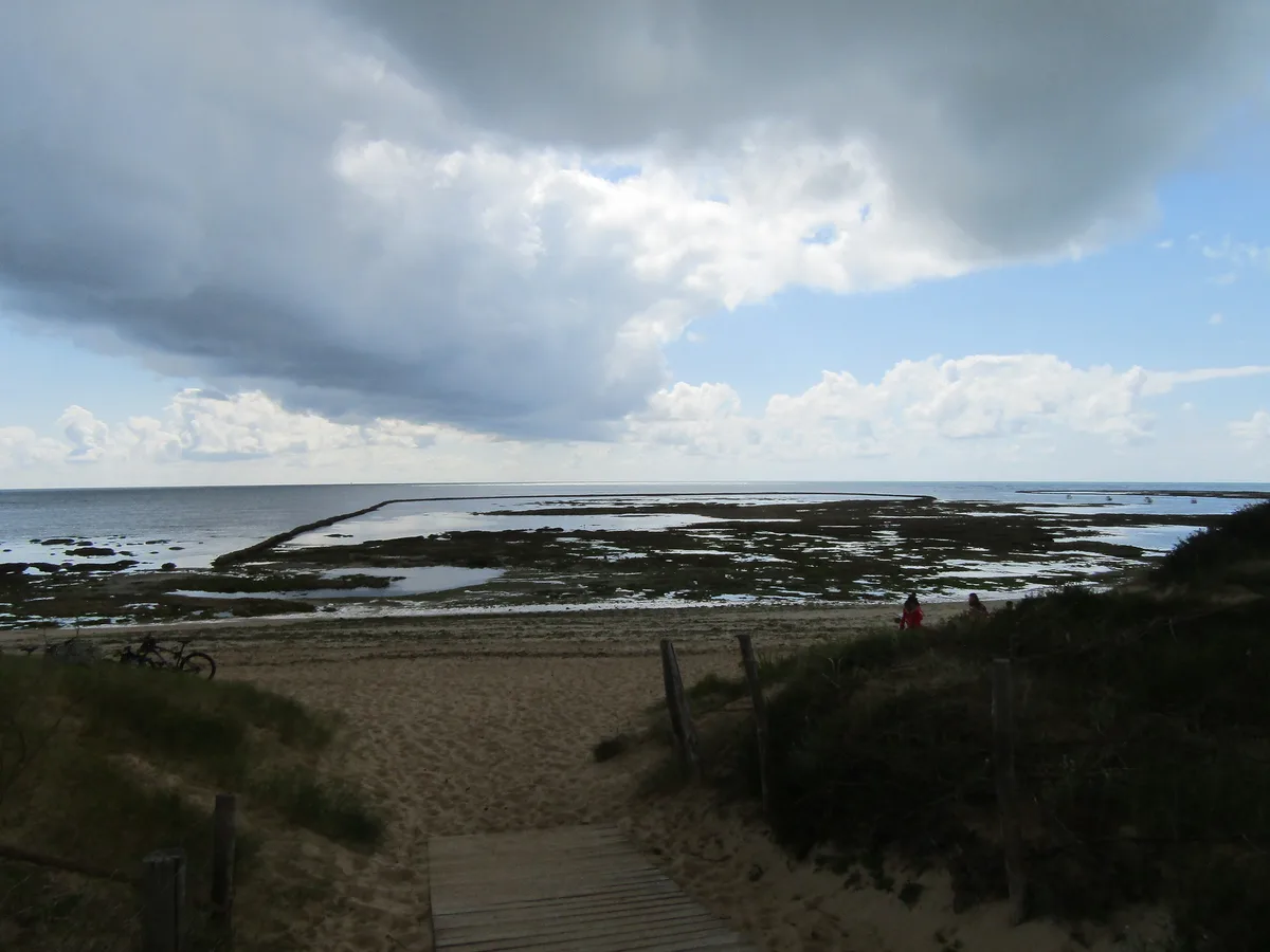 Ménounière Beach, Saint-Pierre-d'Oléron, Nouvelle-Aquitaine, France