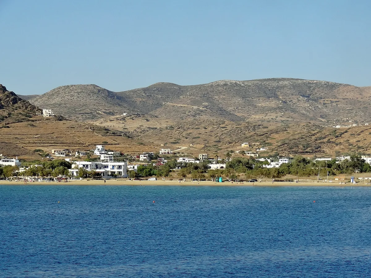 Agkali-Strand, Ios, Cyclades, Griechenland — 3