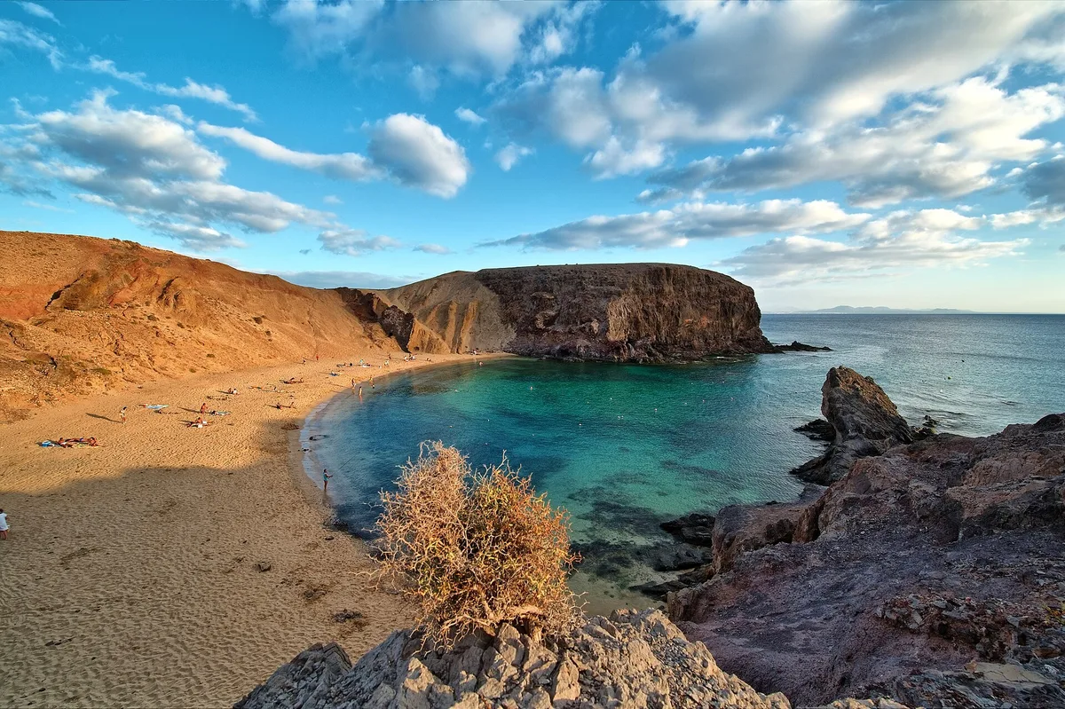 Spiaggia di Papagayo, Yaiza, Canary Islands, Spagna