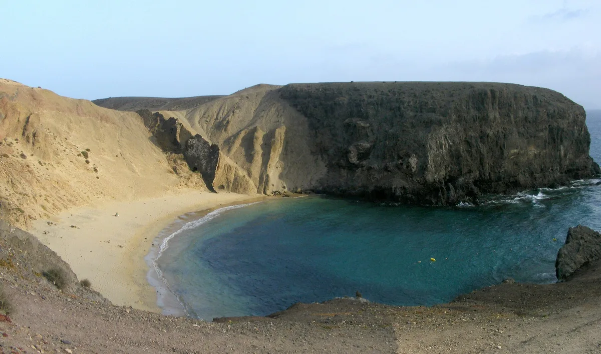 Spiaggia di Papagayo, Yaiza, Canary Islands, Spagna — 2