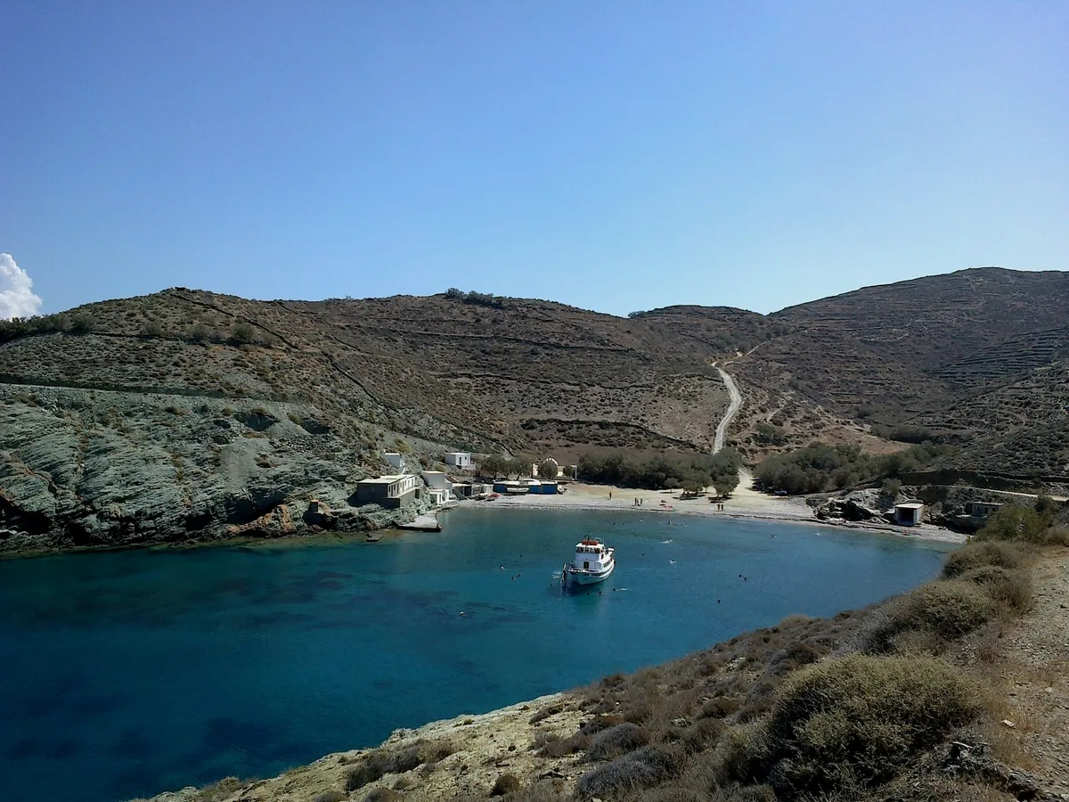 Playa de Agios Georgios, Cyclades, Grecia — 2