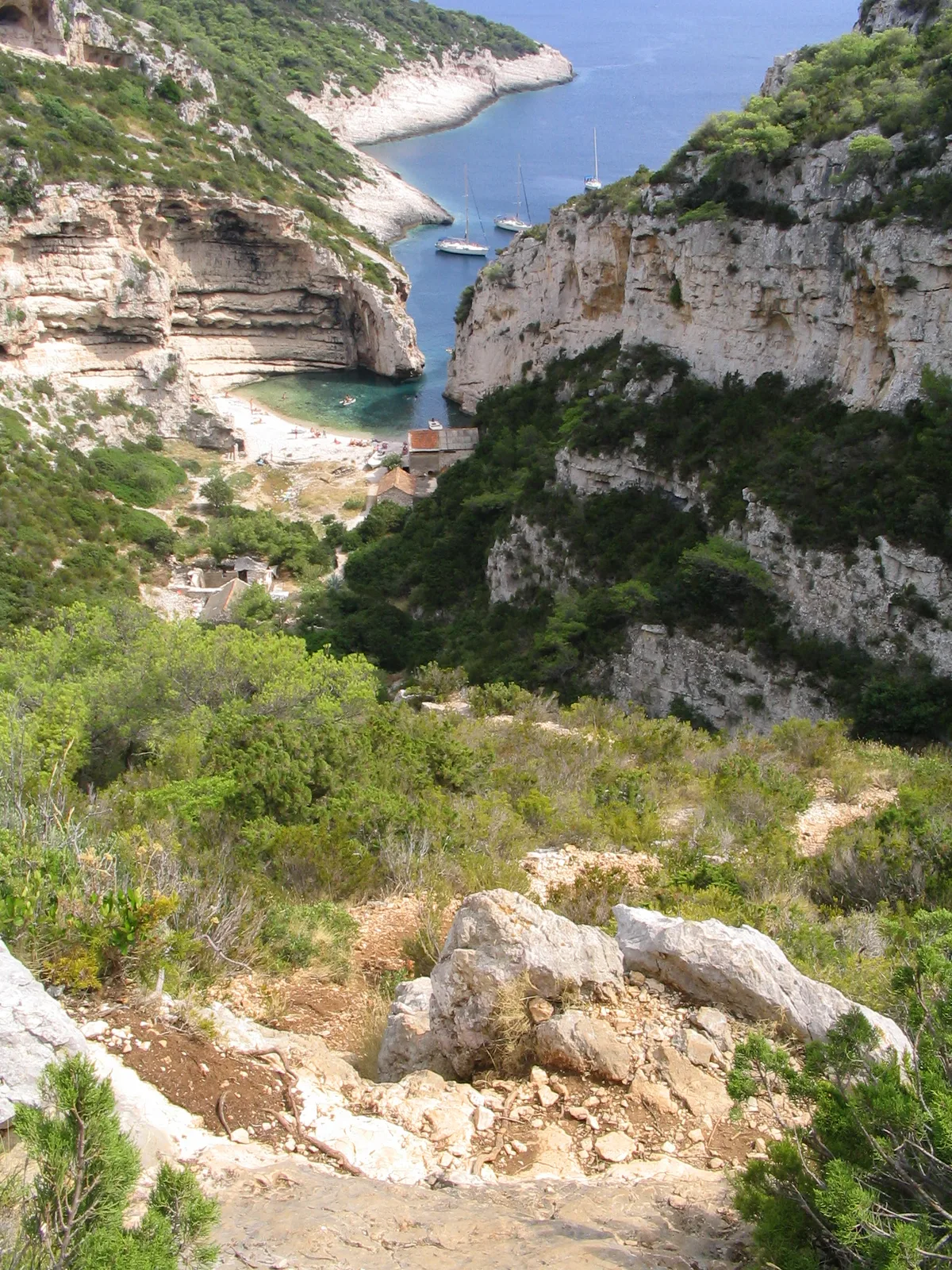 Stiniva Beach, Vis, Dalmatia, Croatia — 4