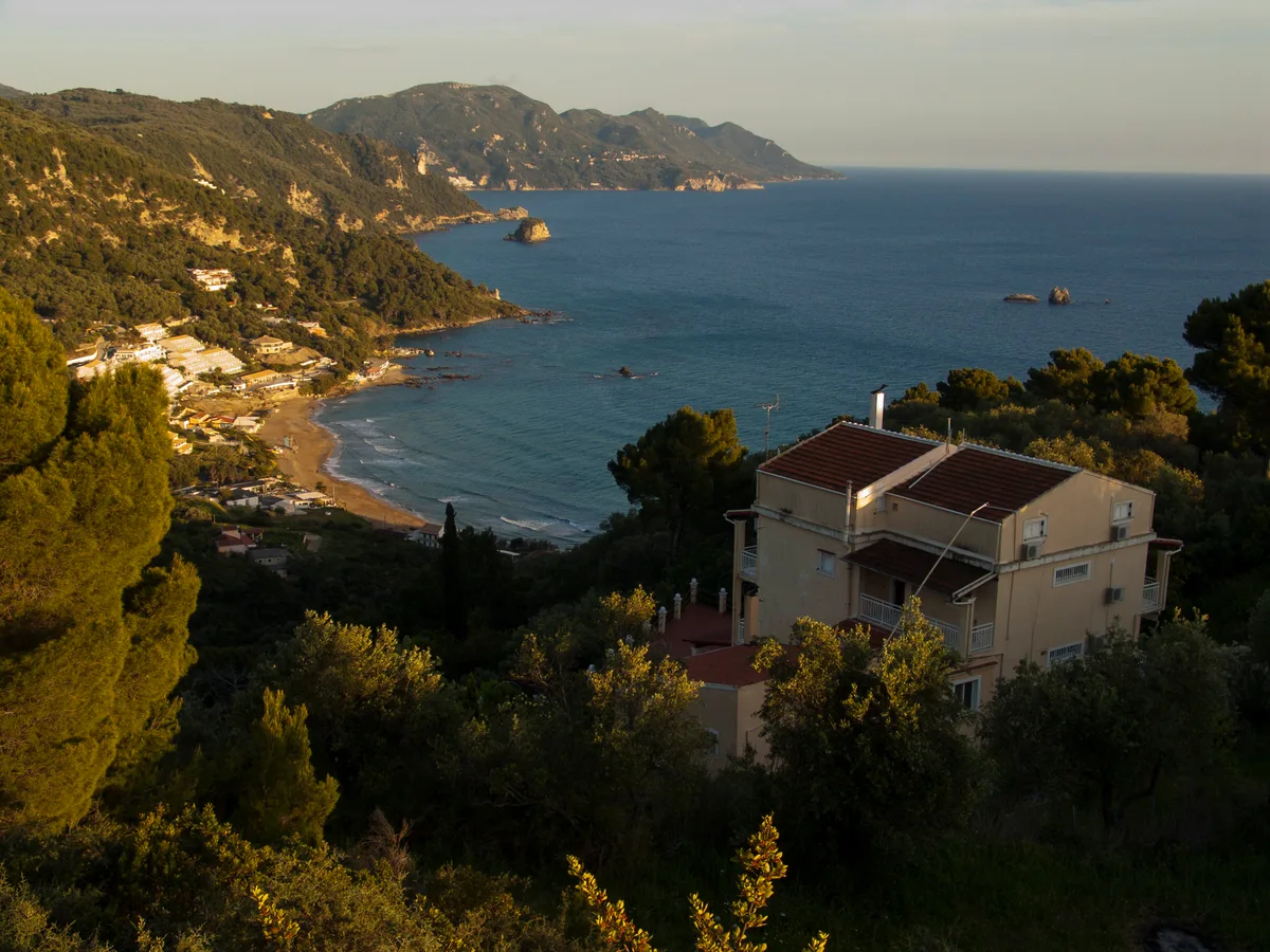 Glyfada Beach, Pelekas, Ionian Islands, Greece — 6
