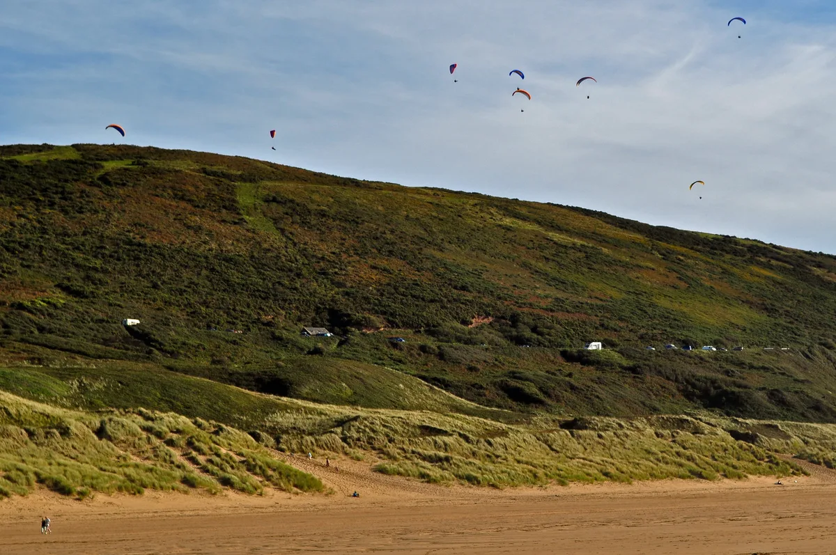 Woolacombe Beach, Mortehoe, British Coast, United Kingdom