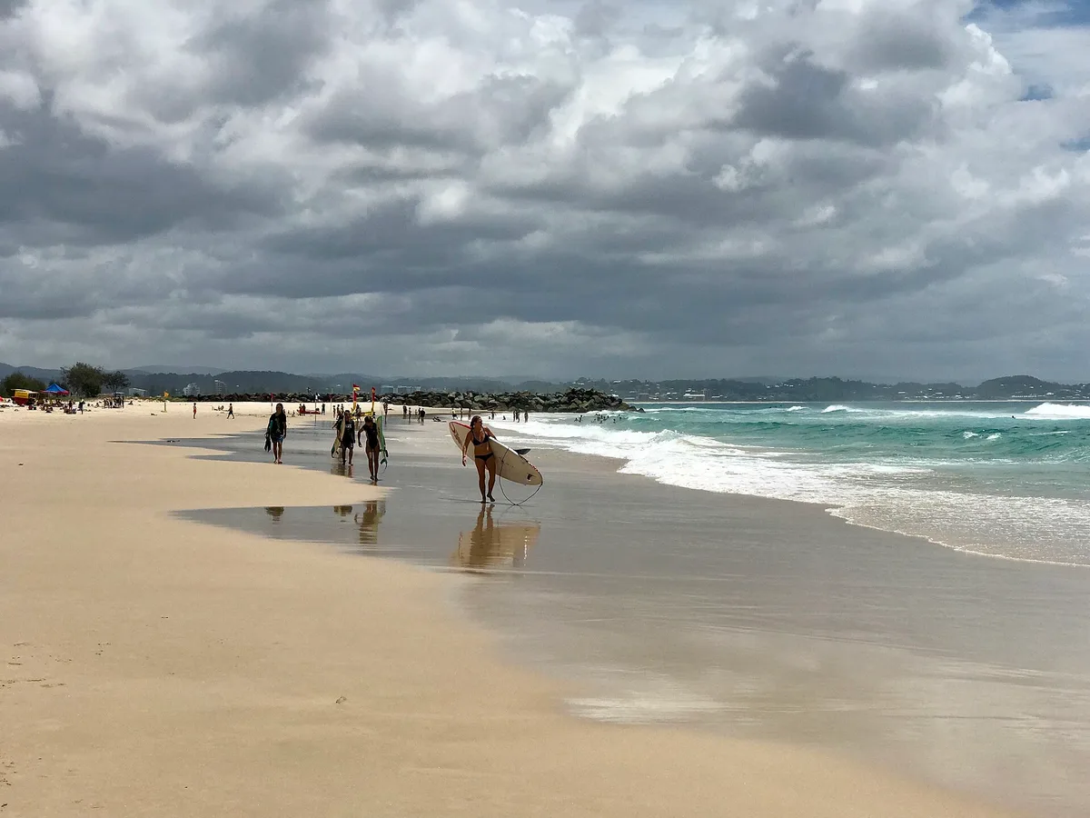 Coolangatta Beach, Coolangatta, Australian East Coast, Australia — 3
