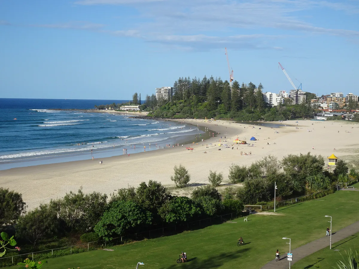 Coolangatta Beach, Coolangatta, Australian East Coast, Australia — 5