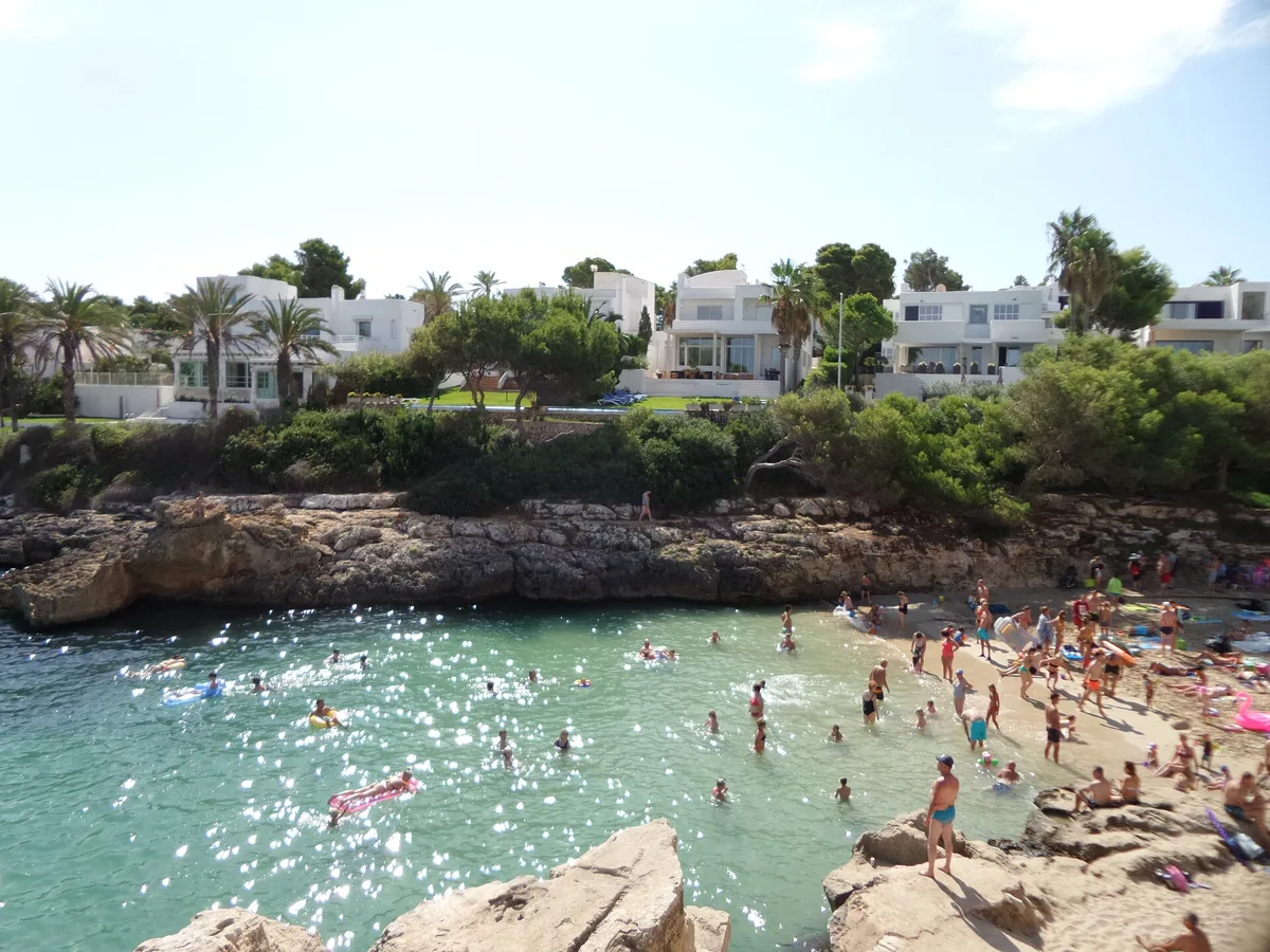 Caló d'es Pou, Santanyí, Balearic Islands, España — 2