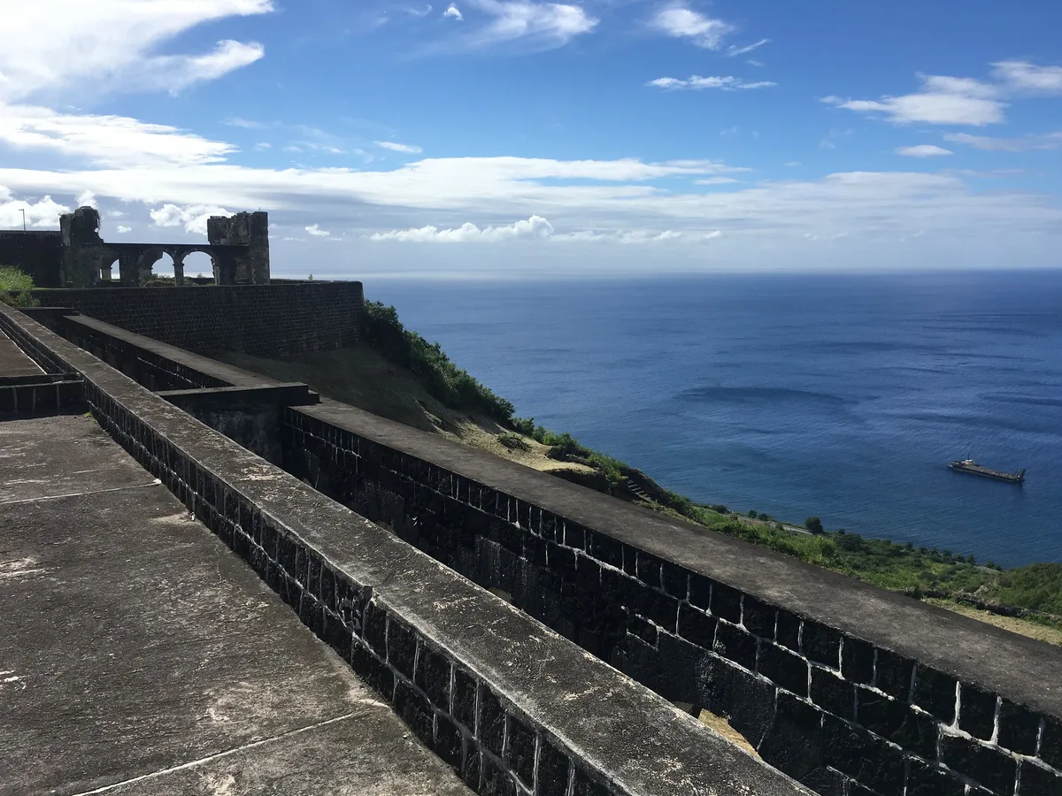 Brimstone Hill Beach, Saint Thomas Middle Island, Lesser Antilles, Saint Kitts and Nevis — 4