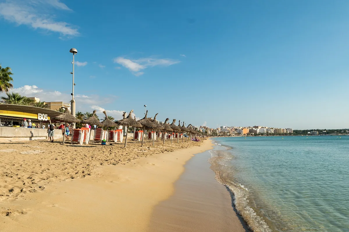 Palma Beach, Palma, Balearic Islands, Spain — 2