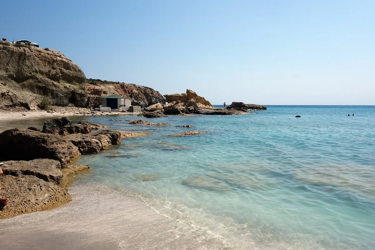 Firiplaka-Strand, Milos, Cyclades, Griechenland — 6