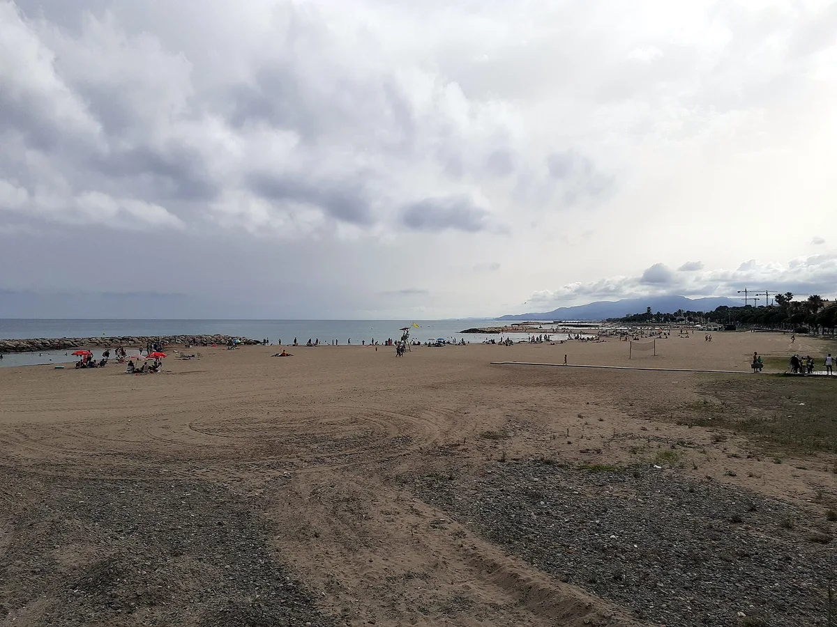 Cambrils-Strand, Cambrils, Catalonia, Spanien — 3