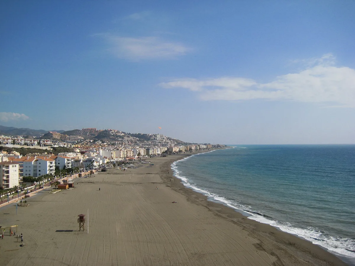 Victoria-Strand, Cádiz, Andalusia, Spanien — 6