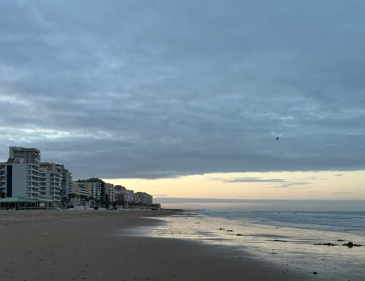 Victoria-Strand, Cádiz, Andalusia, Spanien — 2