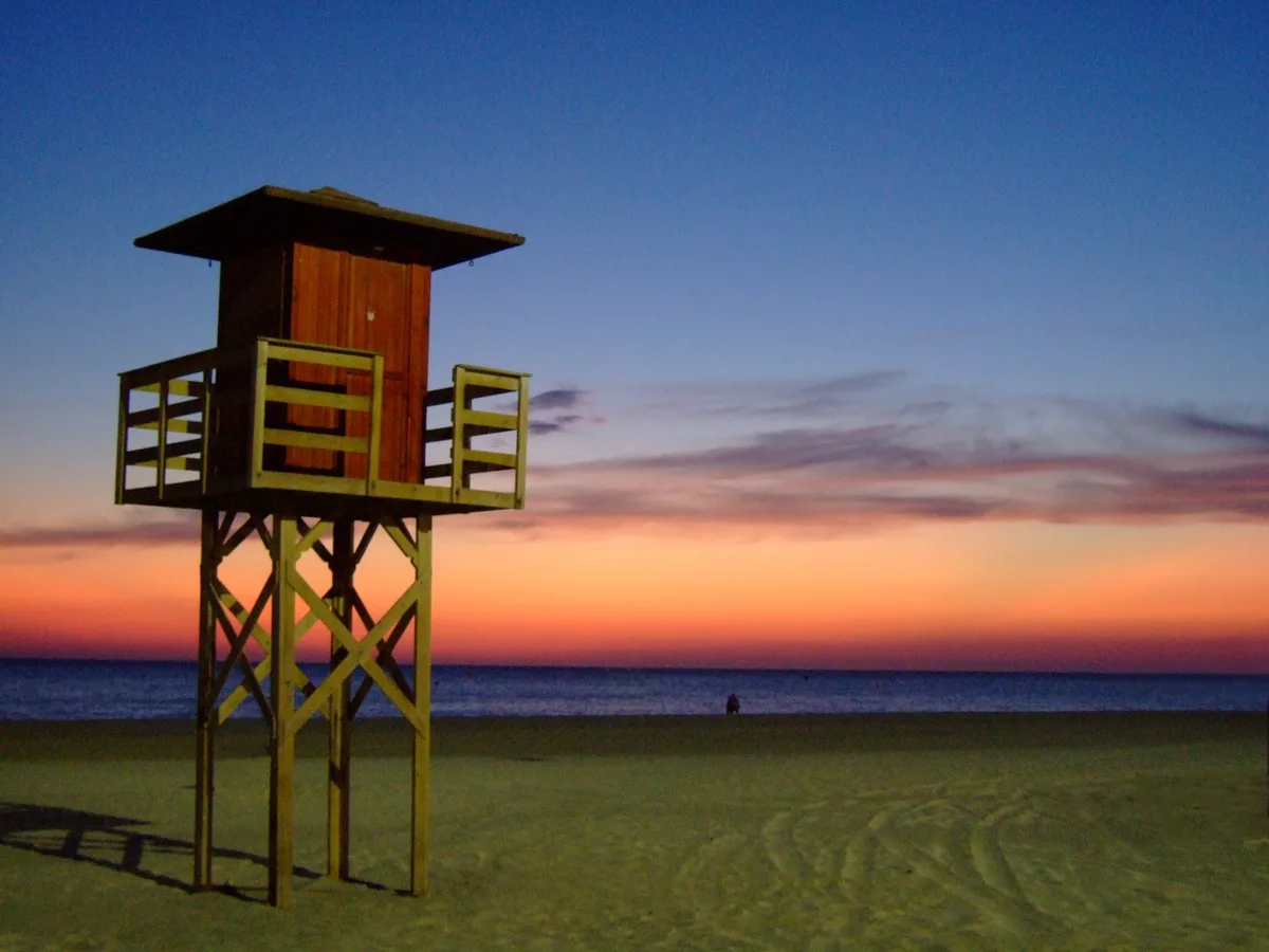 Victoria-Strand, Cádiz, Andalusia, Spanien — 3