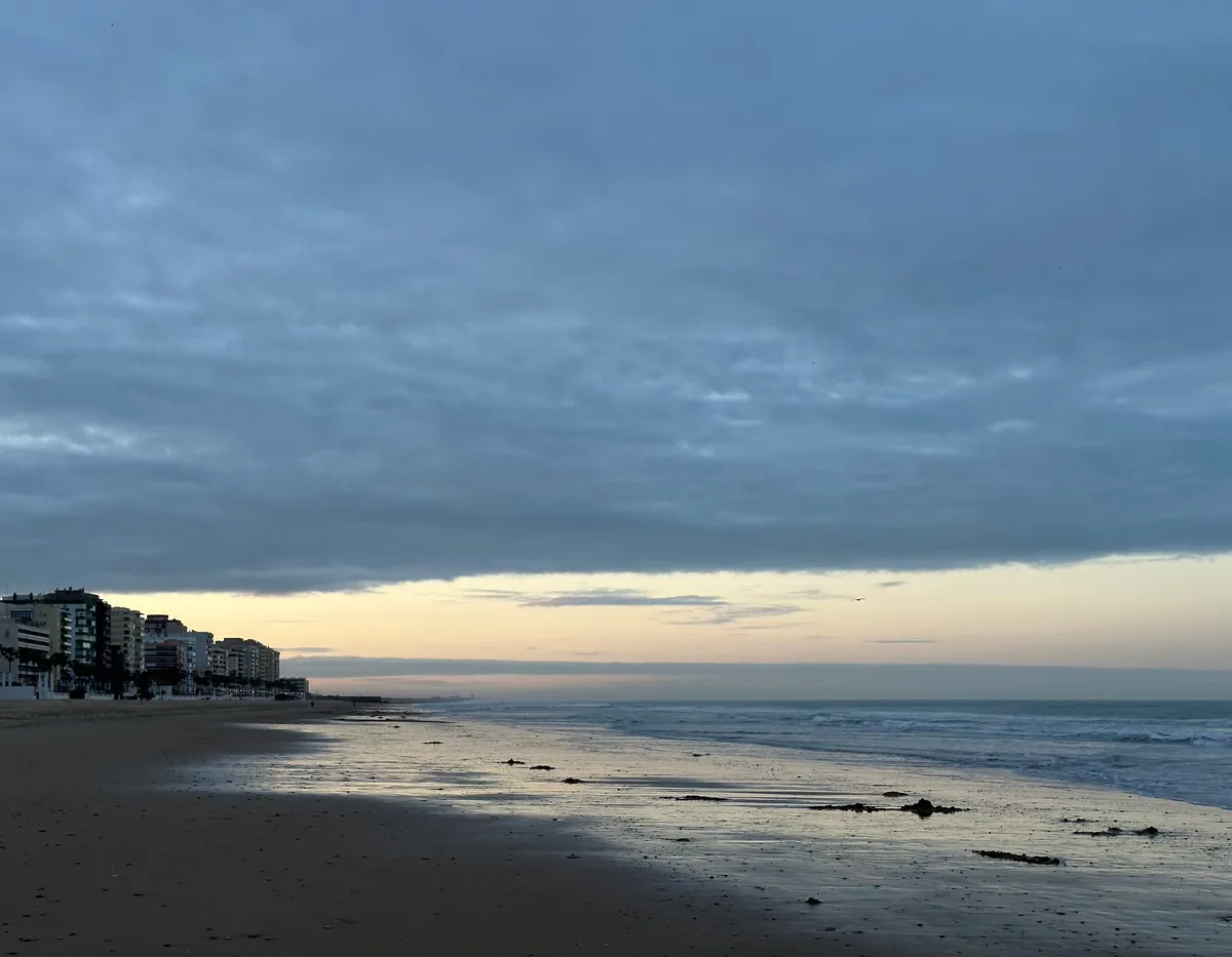 Victoria-Strand, Cádiz, Andalusia, Spanien