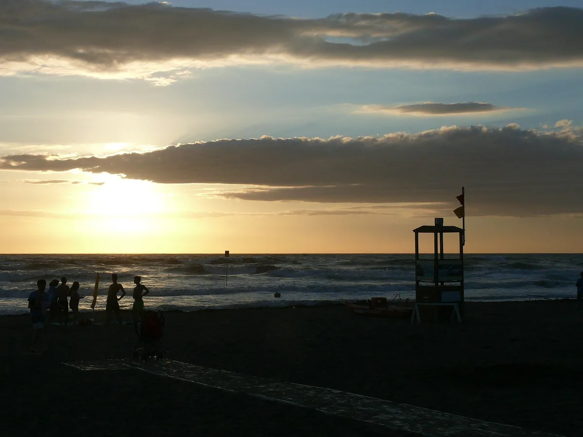 Marina di Castagneto Beach, Castagneto Carducci, Tuscany, Italy