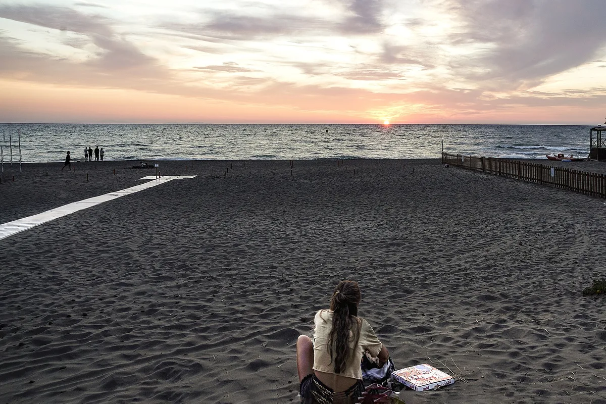 Marina di Castagneto Beach, Castagneto Carducci, Tuscany, Italy — 3
