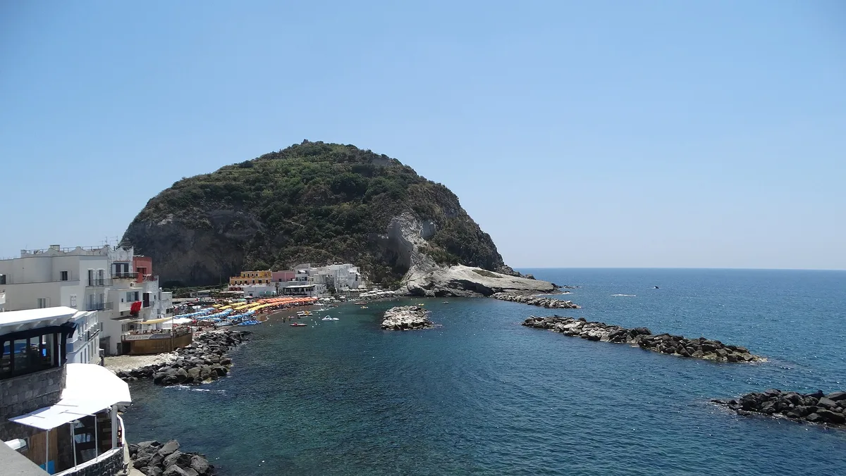 Sant'Angelo-Strand, Serrara Fontana, Campania, Italien — 2