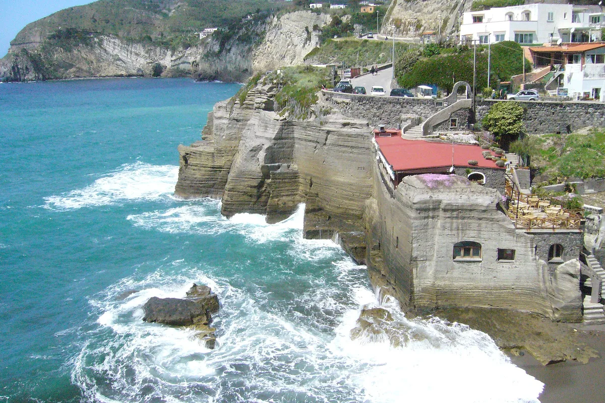 Sant'Angelo-Strand, Serrara Fontana, Campania, Italien — 5