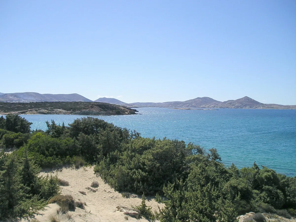 Lageri Beach, Naoussa, Cyclades, Greece — 2