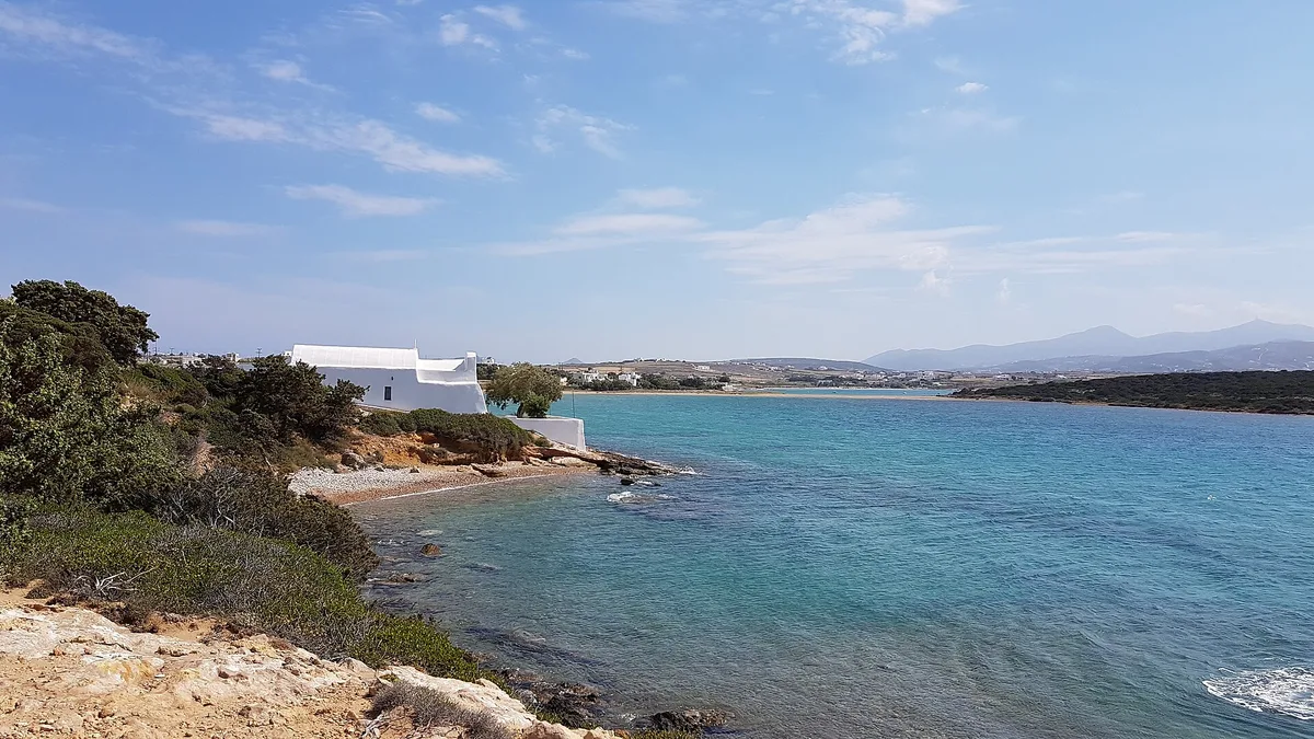 Lageri Beach, Naoussa, Cyclades, Greece