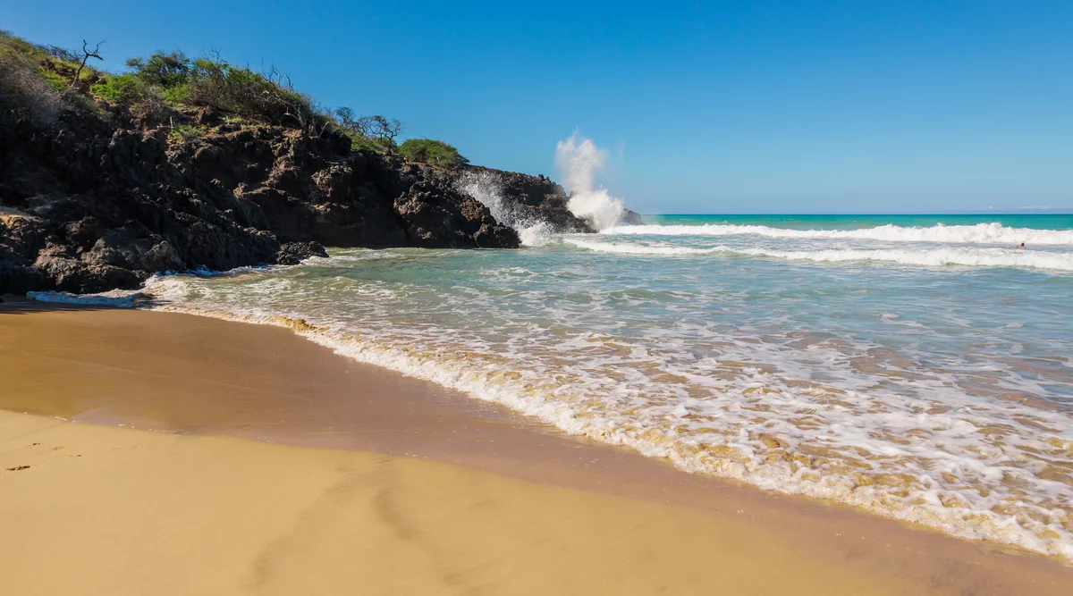 Hāpuna-Strand, South Kohala, Hawaii, Vereinigte Staaten