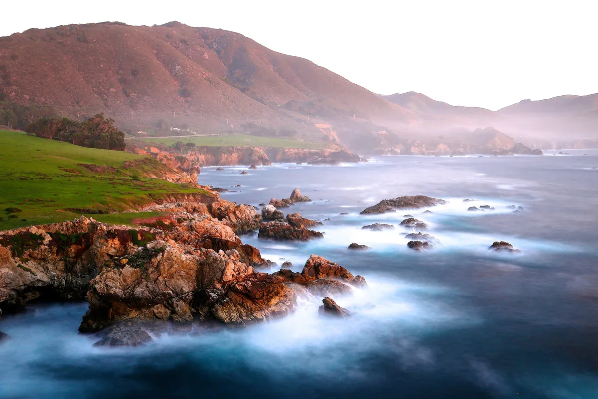 Playa del Soberanes Point, Carmel Highlands, Monterey County, California Coast, Estados Unidos