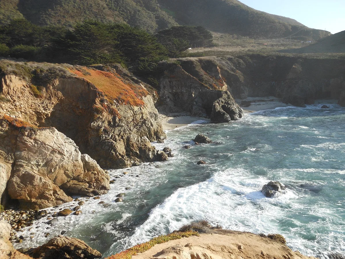 Playa del Soberanes Point, Carmel Highlands, Monterey County, California Coast, Estados Unidos — 5