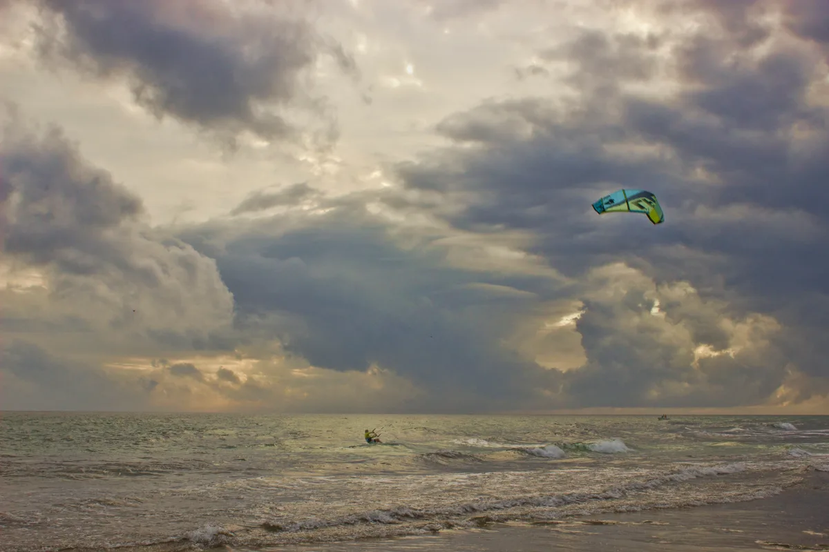 Spiaggia di St. Andrews State Park, Panama City Beach, Florida Panhandle, Stati Uniti