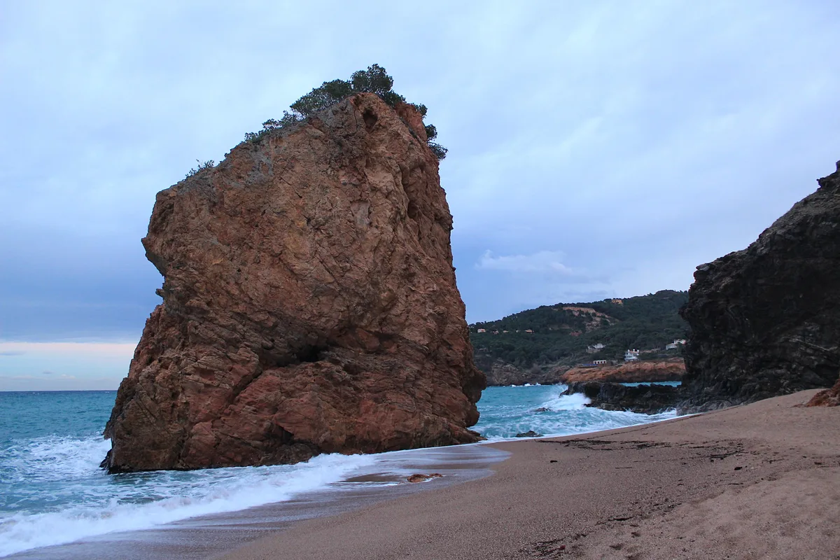 Sa Riera-Strand, Begur, Catalonia, Spanien — 4