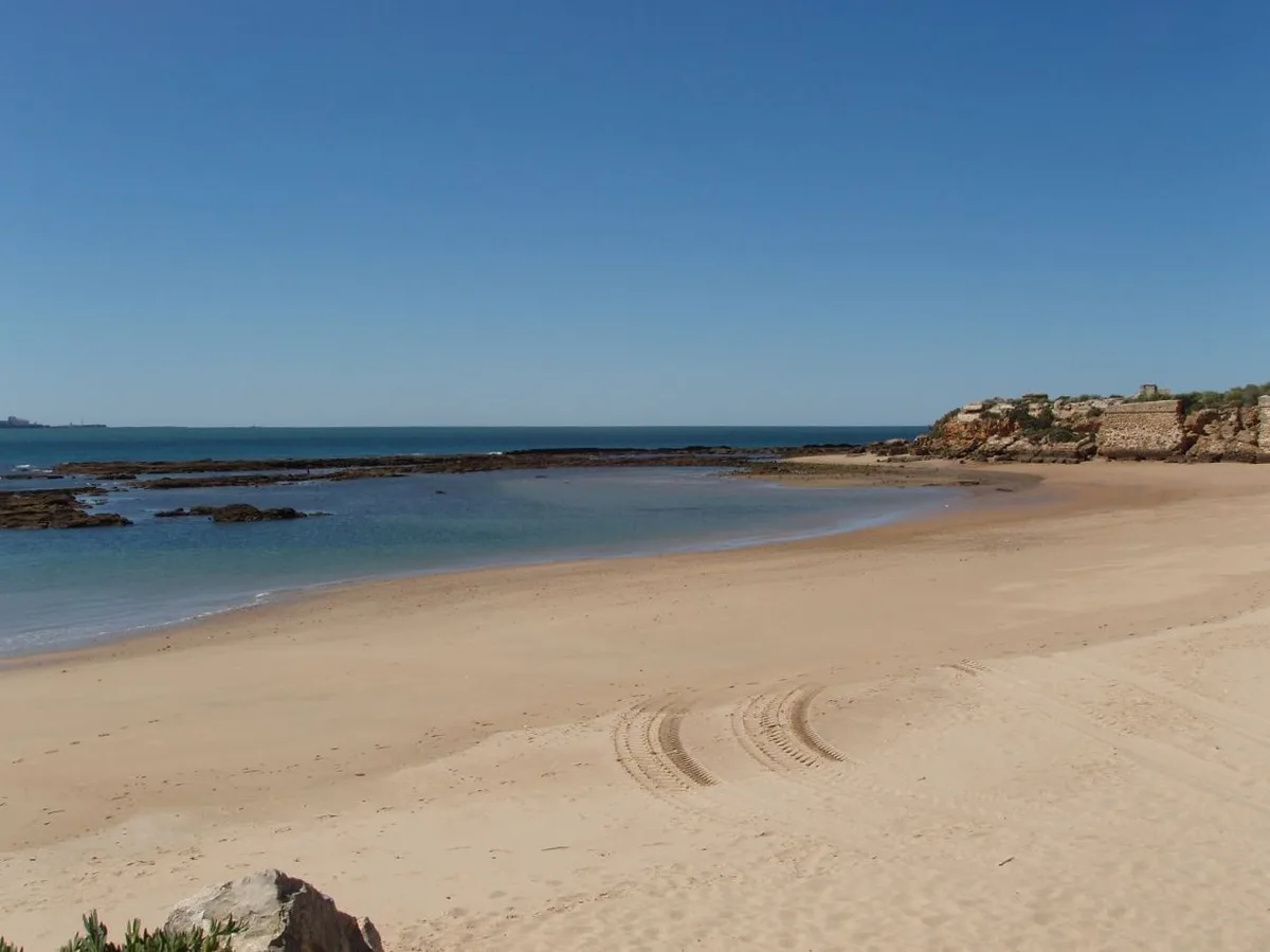 Praia da Muralla, El Puerto de Santa María, Andalusia, Espanha — 6